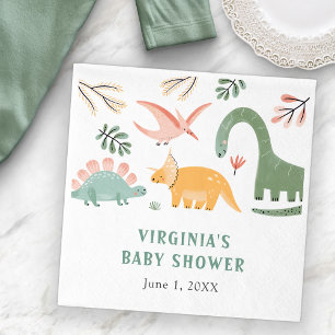 Dinosaur Baby Shower Napkins