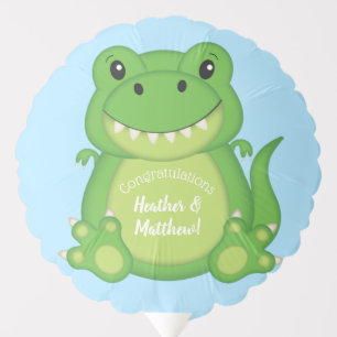 Dinosaur Baby Shower T-Rex Balloon