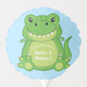 Dinosaur Baby Shower T-Rex Balloon