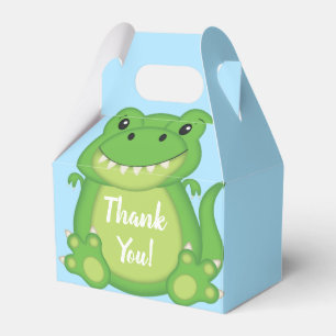 Dinosaur Baby Shower T-Rex Favor Boxes