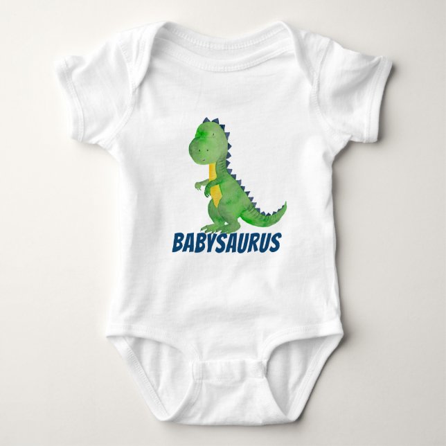 Dinosaur Babysaurus Shirt - Cute Trex Shirt (Front)