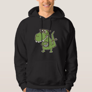 Dinosaur Banjo Music   Animal S Hoodie