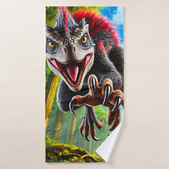 Dinosaur Bath Towel (Bath Towel)