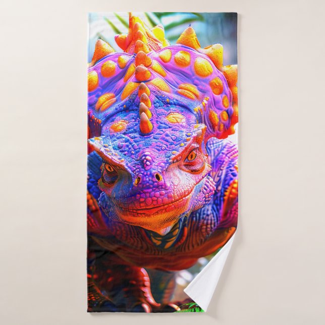 Dinosaur Bath Towel (Bath Towel)