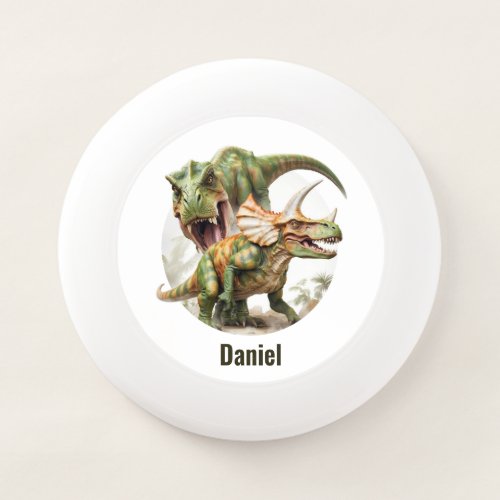Dinosaur battle design Wham_O frisbee
