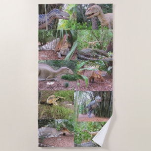 Dinosaur Beach Towel