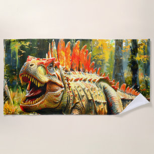 Dinosaur Beach Towel