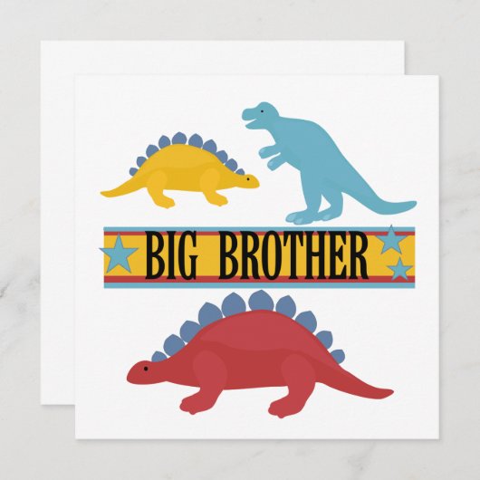 Dinosaur Big Brother (Front/Back)