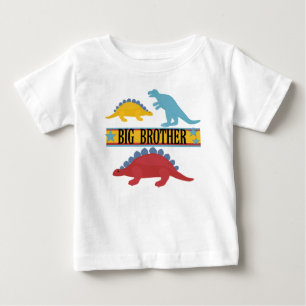 Dinosaur Big Brother Baby T-Shirt