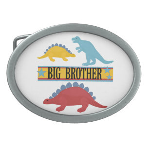 Dinosaur Big Brother Belt Buckle