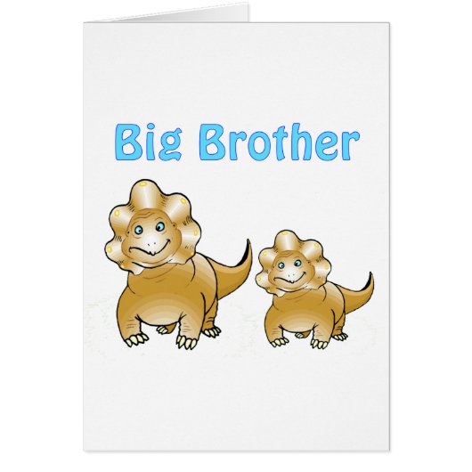 dinosaur big brother cards (Front)