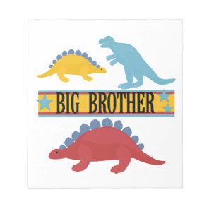 Dinosaur Big Brother Notepad