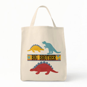 Dinosaur Big Brother Tote Bag