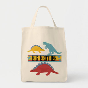 Dinosaur Big Brother Tote Bag