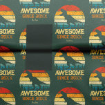 Dinosaur Birthday Boy Awesome Since Birth Year Tissue Paper<br><div class="desc">Does your little boy or girl love dinosaurs? This custom tissue paper is perfect! There's a big T-Rex dino saying RAWR on top of a distressed rainbow background. All text is editable and currently says Awesome Since 20XX and the young kid's name. Substitute with your child's name and birth year...</div>