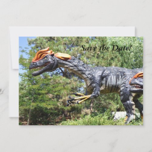 Dinosaur Birthday Invitation