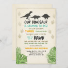 Dinosaur birthday invitation Dinosaur Party Invite