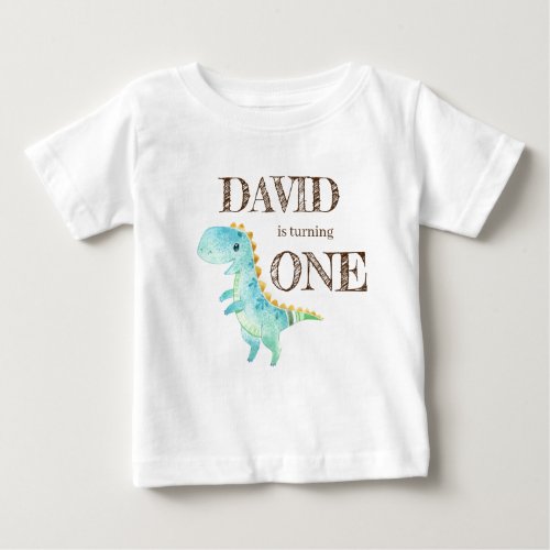 Dinosaur Birthday Jurassic World Dinosaurs  Baby T_Shirt