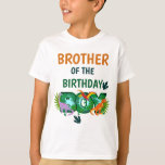 Dinosaur birthday kids tshirts Brother<br><div class="desc">Celebrate birthday with this special t-shirt,  personalized design</div>