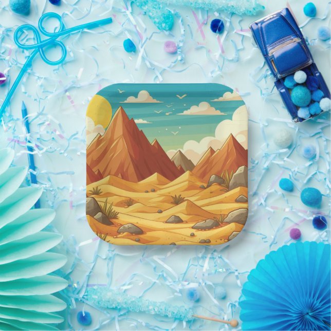 Dinosaur Birthday Paper Plates (Party)