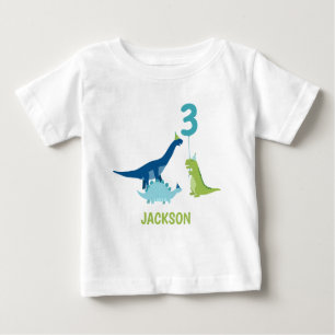 Dinosaur Birthday Party Baby T-Shirt