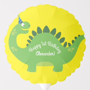 Dinosaur Birthday PArty Balloon