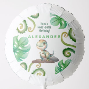 Dinosaur Birthday Party Balloon
