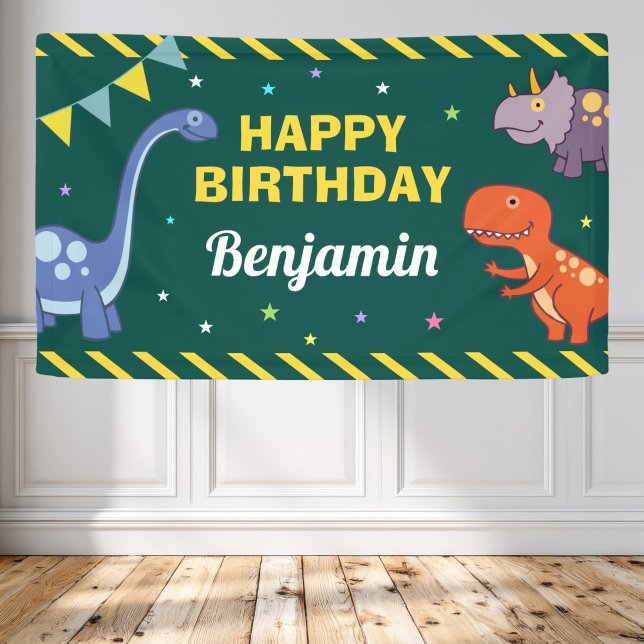 Dinosaur Birthday Party Banner (Creator Uploaded)