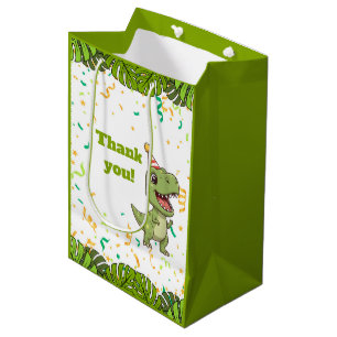 Dinosaur Birthday Party Favor Bag