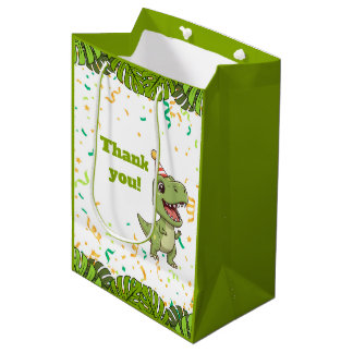 Dinosaur Birthday Party Favor Bag
