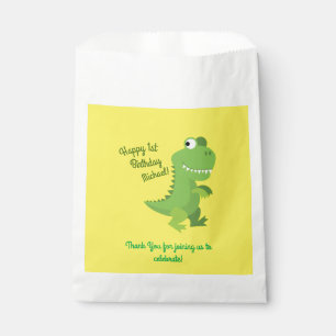 Dinosaur Birthday Party Favor Bag
