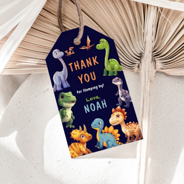 Dinosaur Birthday Party  Gift Tags (Creator Uploaded)