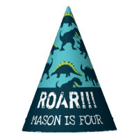Dinosaur Birthday Party Hats