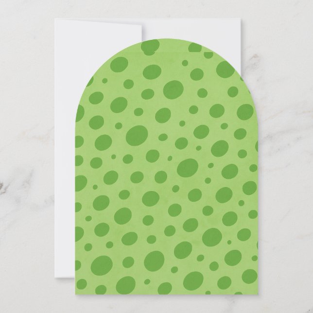 Dinosaur Birthday Party Invitation  (Back)