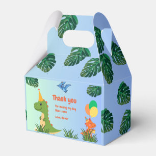 Dinosaur Birthday Party Kids Dino Theme Favor Boxes