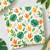 Dinosaur Birthday Party Napkins
