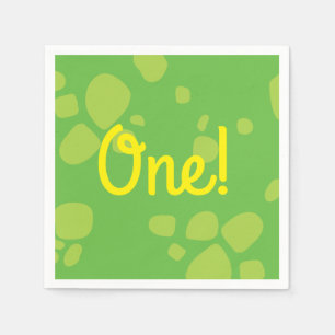 Dinosaur Birthday PArty Napkins