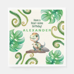 Dinosaur Birthday Party Napkins