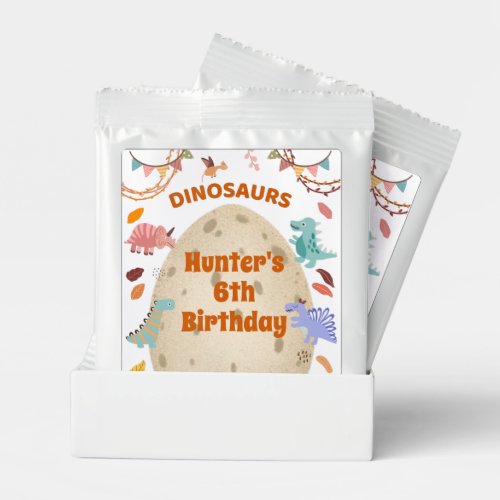 Dinosaur Birthday Party with Giant Dino Egg    Hot Chocolate Drink Mix