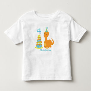 Dinosaur Birthday Personalized Shirt - Dino Bday