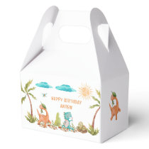 Dinosaur Birthday Rex birthday Favor Boxes