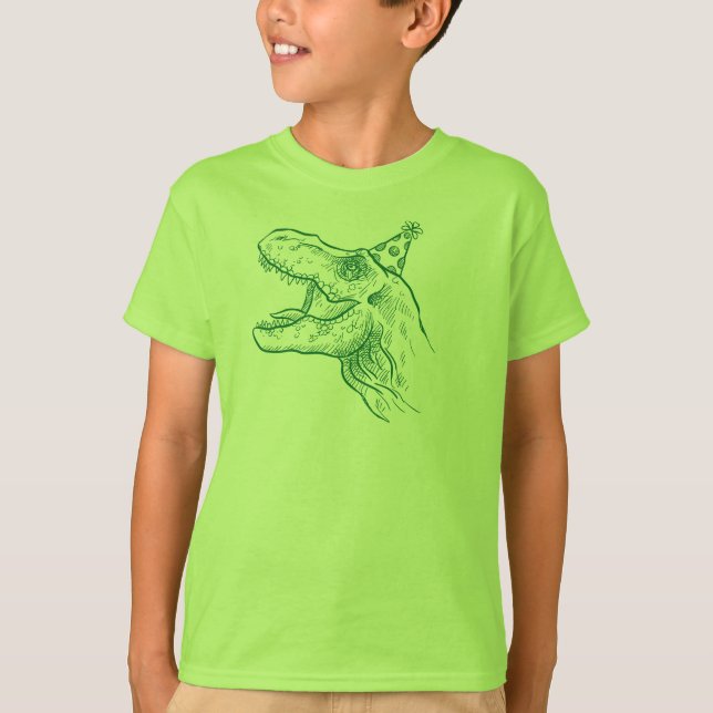Dinosaur Birthday Shirt (Front)