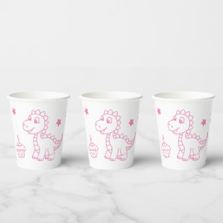 dinosaur birthday supplies paper cups