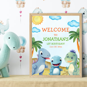 "Dinosaur Birthday Wall Decoration Room