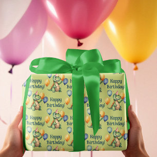 Dinosaur Birthday  Wrapping Paper