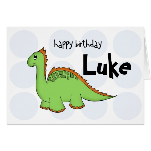 dinosaur blank (Front Horizontal)