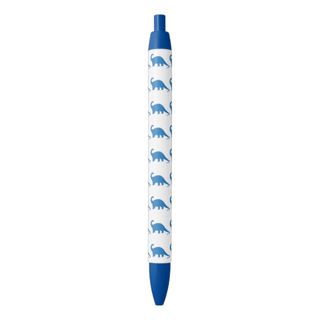 Dinosaur blue pattern pen (Front Vertical)