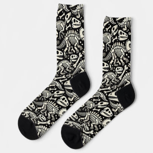 Dinosaur Bone Adventure Socks
