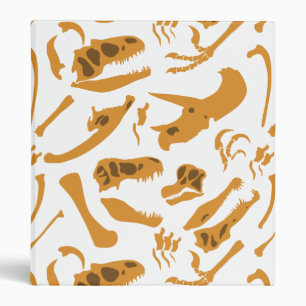 Dinosaur Bones Binder
