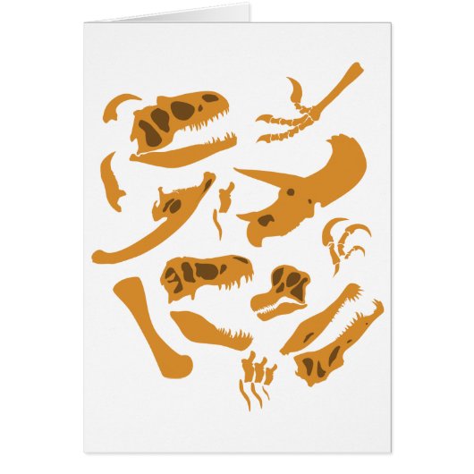 Dinosaur Bones Cards (Front)